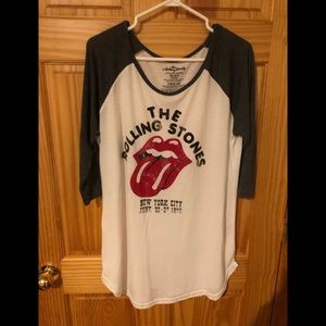 Rolling Stones Baseball T Shirt